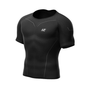 Men Air Compression Short Sleeves Top