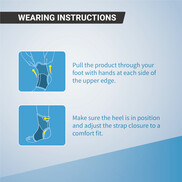 LP Support Ankle Sleeve (1pc) -FT15CA-BK