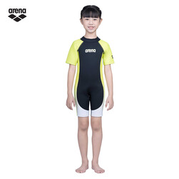arena Junior Neoprene 1pc Swimwear -ANPJ26701-BKGN
