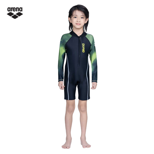 arena Junior Neoprene 1pc Swimwear -ANPJ26710-BKGN