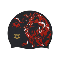 [arena INDOMITUS] arena Silicone Cap -AS5FSCS1U-BKRD