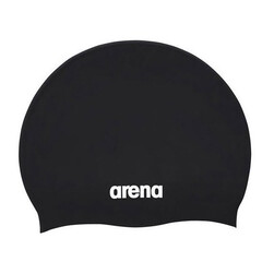 arena Junior Silicone Cap -AS5SSC15JZ-BKWH