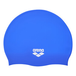 arena Junior Silicone Cap -AS5SSC15JZ-BLWH