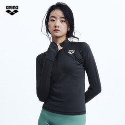 【ARENA YOURLINE】Rash Guard -AS6SWF81LZ-BK01
