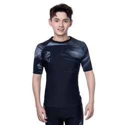 arena Swim Top -AWWM25424-BKGY