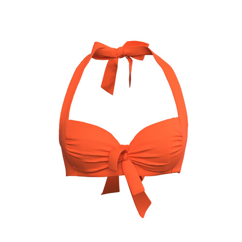 Sunseeker Core Solid Halter Bikini Top-2231075-FIE
