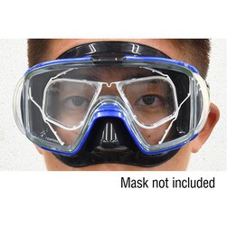Corrective Lens for Single Lens Mask