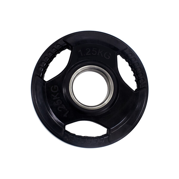 Rubberized Olympic weight plate